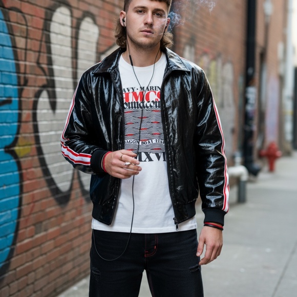 Alstyle HMCS Donnacona Graphic Tee White Regular - Picture 2 of 6